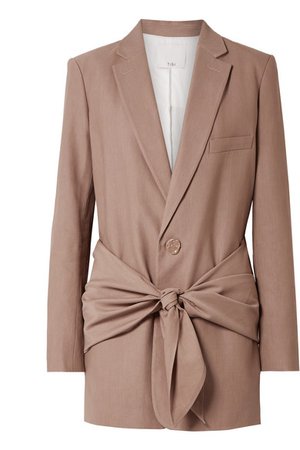 Tibi | Oversized twill blazer | NET-A-PORTER.COM