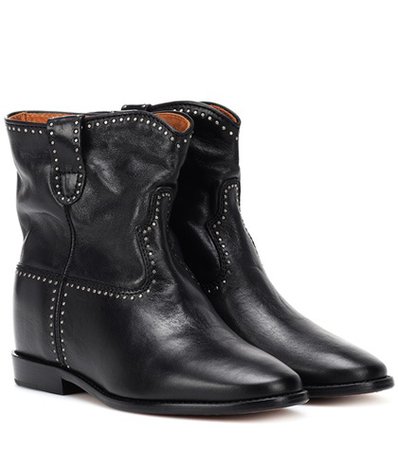 Crisi leather ankle boots
