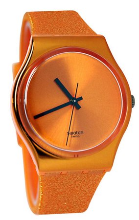 orange watch