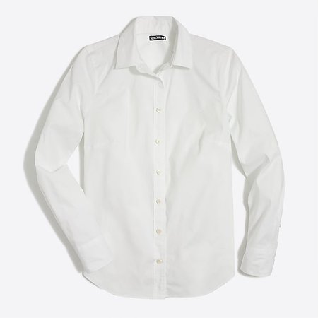Stretch classic button-up shirt : FactoryWomen Button-Ups | Factory