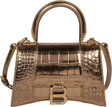 bronze b bag