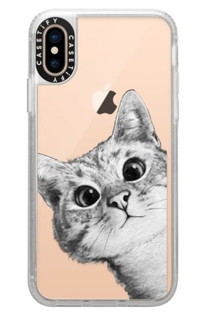 Casetify Peekaboo Cat iPhone Xs, X Max & XR Case | Nordstrom