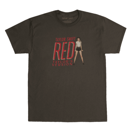 Red (Taylor's Version) Eras Charcoal T-Shirt – Taylor Swift Official Store