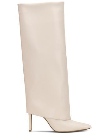 I.N.C. International Concepts Skylar Fold Over Cuffed Dress Boots, Created for Macy's - Macy's