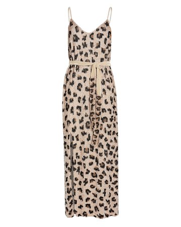 RETROFÊTE | Rebecca Sequin-Embellished Slip Dress