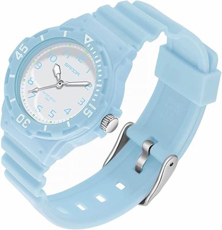 Amazon.com: AIMES Women's Watch Sport Waterproof Watches Simple Nurse Casual Quartz Wristwatch with Rotating Bezel Case Resin Watch for Women Girls Student Watches (Blue) : Clothing, Shoes & Jewelry
