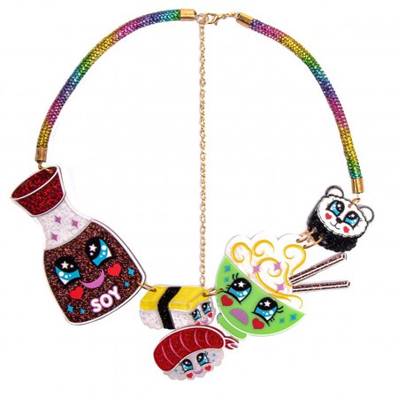 Sushi Me Rollin Necklace - Sushi - Collections | Irregular Choice