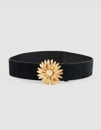 Leather belt - Belts - Sandro-paris.com