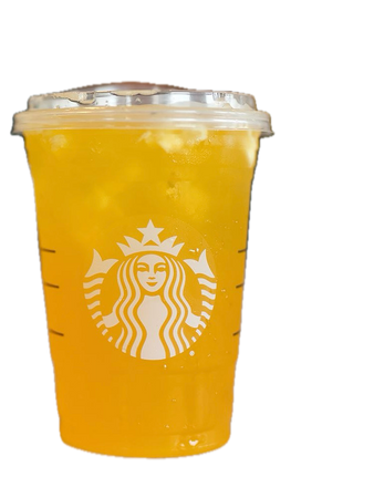 pineapple passionfruit lemonade Starbucks