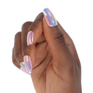 Marmalade Nails Purple Crush | Squoval Purple Iridescent Press-on Nails