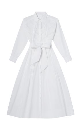 Liberty Cotton-Lawn Maxi Shirt Dress By Merlette | Moda Operandi