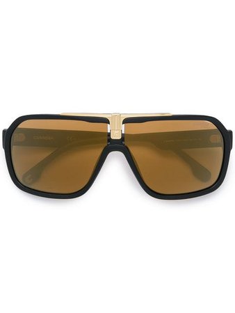Carrera aviator tinted sunglasses
