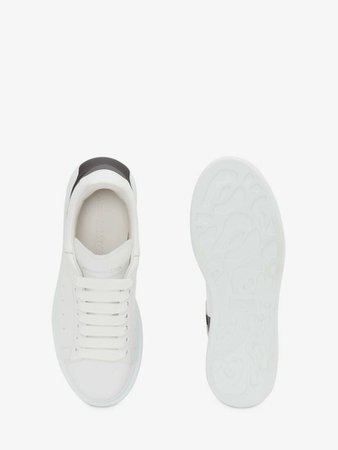 Oversized Sneaker in Black/White | Alexander McQueen US