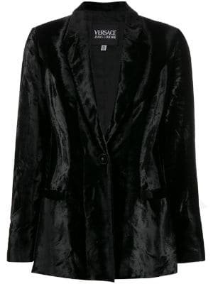 Versace 90's black jacket