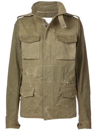 Readymade Distressed Military Jacket - Farfetch