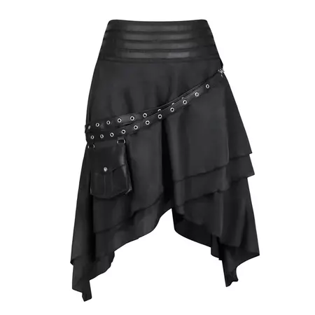 Black Victorian Gothic Skirt Perth | Hurly Burly – Hurly-Burly