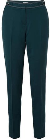 Gabriela Hearst - Isabel Wool-blend Slim-leg Pants - Green