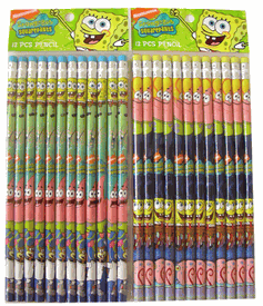 Spongebob Squarepants Pencils Set (1 dozen) - Stationery