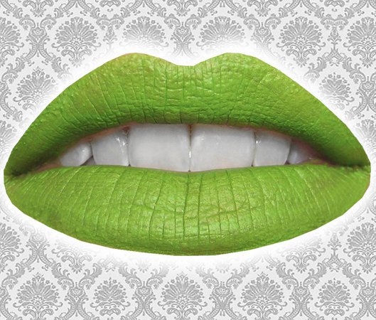 CHRYSALIS Liquid Lipstick Bright Spring Green Matte Green | Etsy