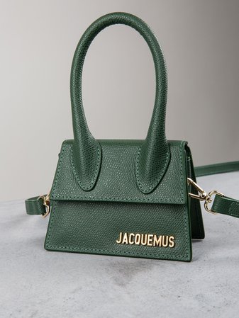 Jacquemus Le Chequito Bag dark green | LABELS