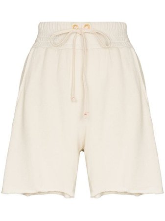 Shop white Les Tien Yacht drawstring shorts with Express Delivery - Farfetch