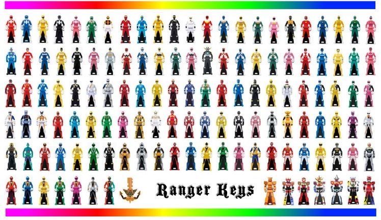 Power Ranger Keys