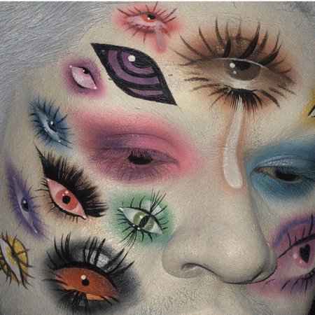 psychedelic makeup