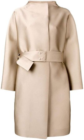belted midi coat