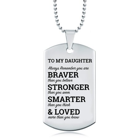 dog tag to my daughter - Google Search