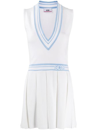 Gcds Deep V-neck Tennis Dress - Farfetch