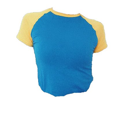blue yellow top