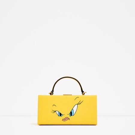 yellow tweety bird Looney Tunes handbag