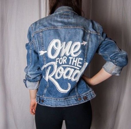 One for the road Jean jacket