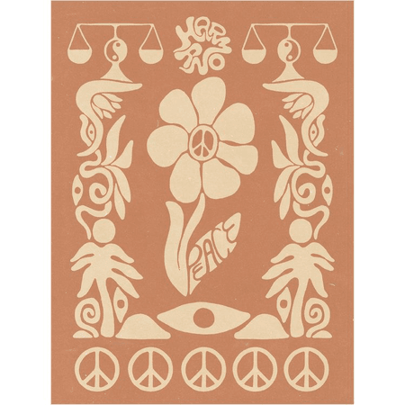 hippie poster