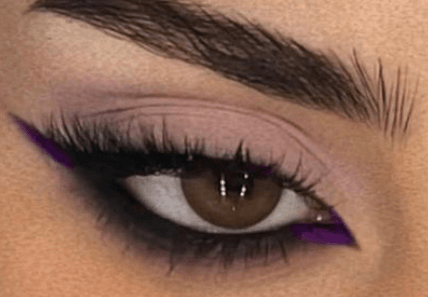 purple fox eye