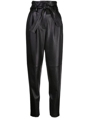 Adam Lippes High-Waisted Tapered Trousers Aw19 | Farfetch.com