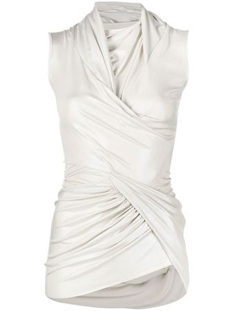 Rick Owens Lilies Ruched Mini Dress - Farfetch