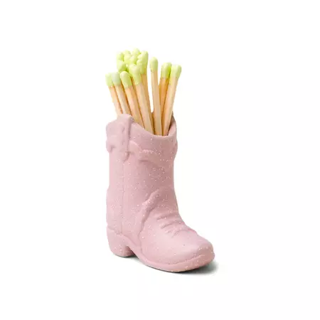 Cowboy Boot Match Holder - Pink – Paddywax