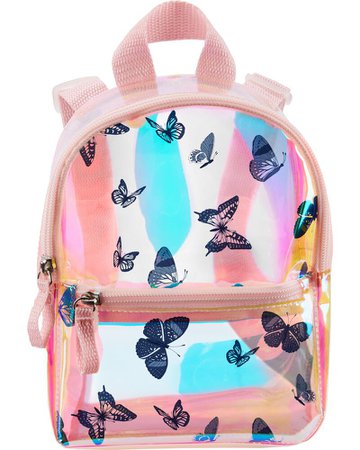 Skiphop Multi OshKosh Butterfly Mini Backpack Butterfly Iridescent | carters.com