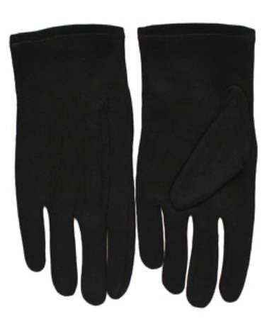 formal black gloves