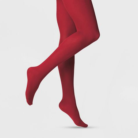 red tights - target - $9