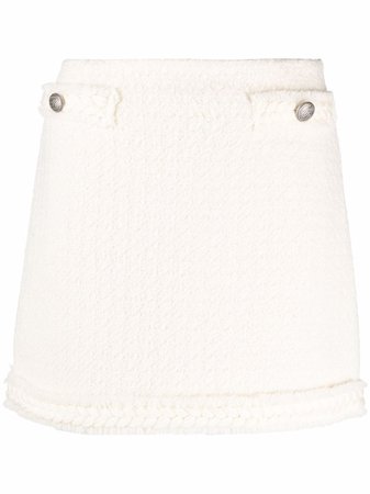 Blumarine Tweed Mini Skirt