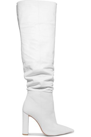 Alexandre Birman | Anna leather knee boots | NET-A-PORTER.COM