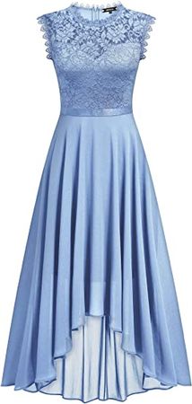 Amazon.com: Miusol Women's Formal Retro Lace Style Bridesmaid Maxi Dress : Clothing, Shoes & Jewelry