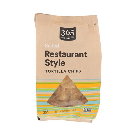 Salted Restaurant Style Tortilla Chips, 14 oz at Whole Foods Market