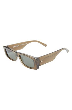 Le Specs Recovery 53mm Rectangle Sunglasses | Nordstrom