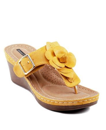 GC Shoes Women's Flora Wedge Sandal & Reviews - Sandals - Shoes - Macy's