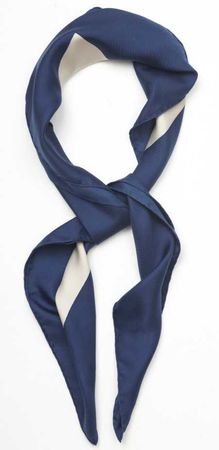 navy scarf