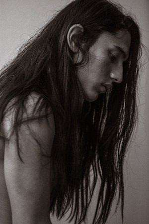 long haired man 1