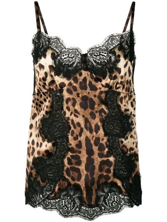 Dolce & Gabbana Leopard-Print Camisole Top Ss20 | Farfetch.com